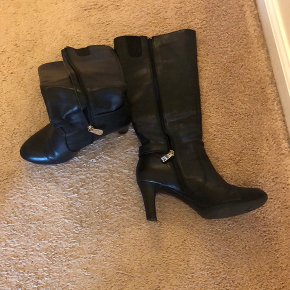 Anne Klein Shoes - Anne Klein black boots sz 6/12